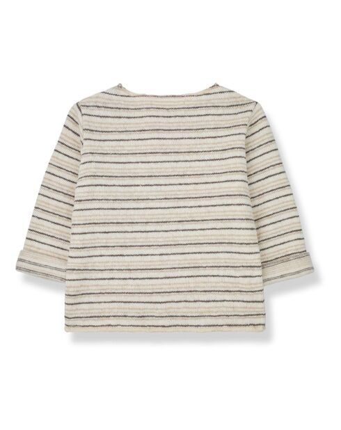 Mathieu T-Shirt aus recyceltem Material ecru