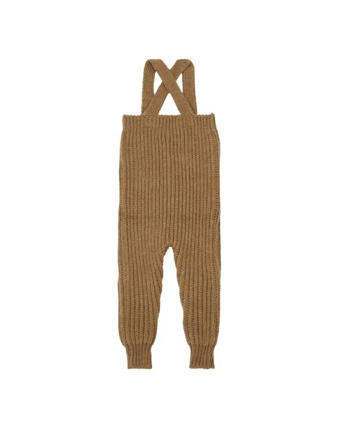 Salopette en Laine Fede camel