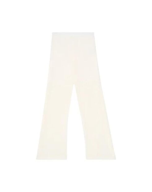 Pantalon en Lin mélangé Fluide blanc