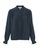 Blouse Gaze de Coton Jude bleue