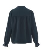 Blouse Gaze de Coton Jude bleue