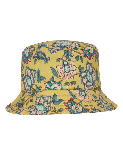 Chapeau Fleuri Afid jaune moutarde