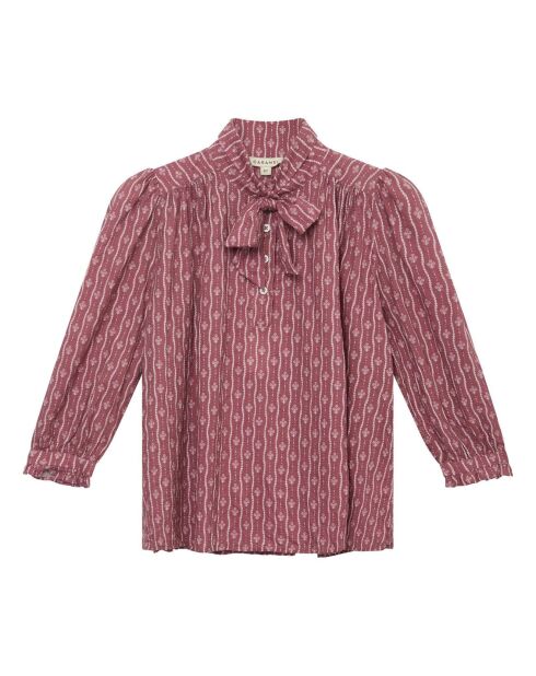 Alte rosa Folson-Bluse