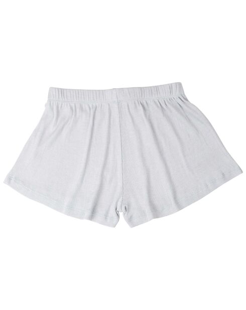 Short 100% Soie Ohlala gris clair