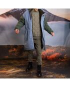 Parka Réversible Law en denim