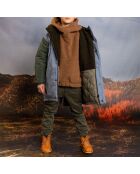 Parka Réversible Law en denim