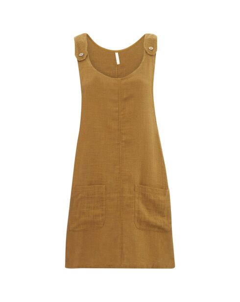 Robe Salopette camel