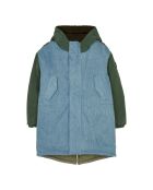 Parka Réversible Law en denim