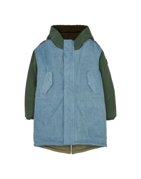 Parka Réversible Law en denim