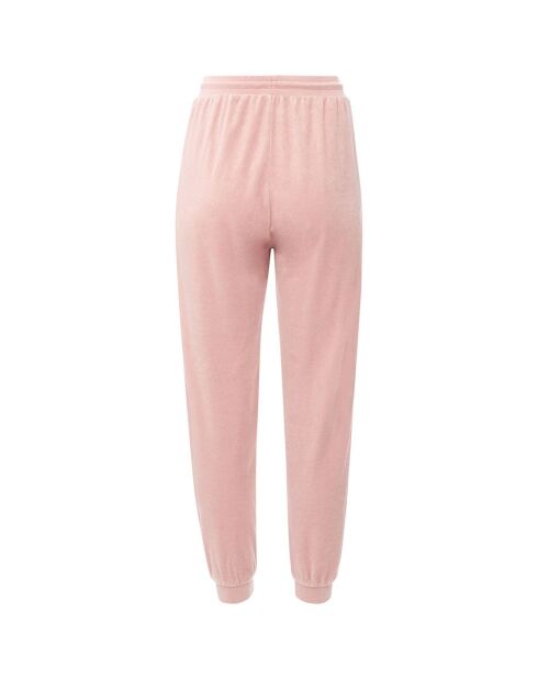 Jogger en Eponge vieux rose