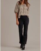 Blouse Carly crème/rose