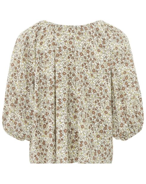 Blouse Carly crème/rose