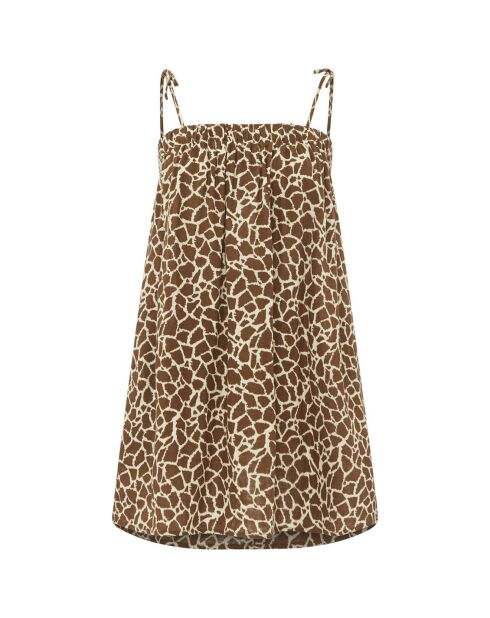 Robe Sahara Girafe chocolat