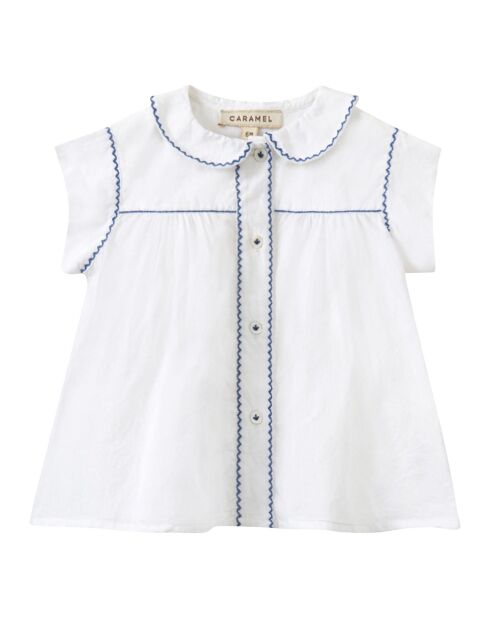 Ensemble Blouse & Bloomer Lemongrass blanc