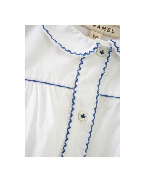 Ensemble Blouse & Bloomer Lemongrass blanc