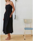 Robe en Lin mélangé Bel-Air noire