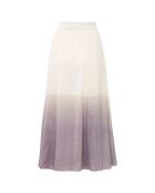 Jupe Tie and Dye Duchesse mauve