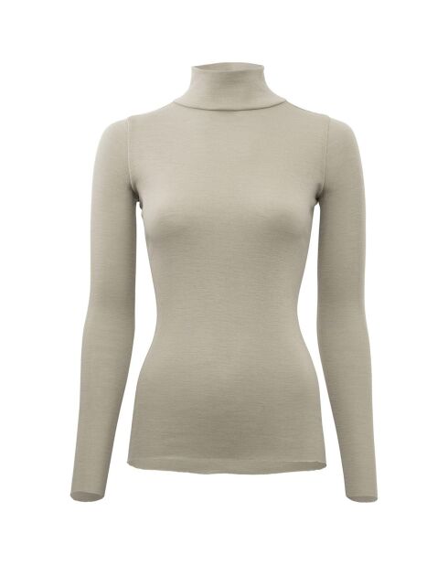 Pull 100% Laine Mérinos Vakrast gris clair