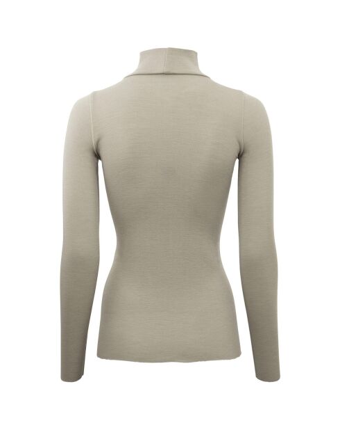 Pull 100% Laine Mérinos Vakrast gris clair