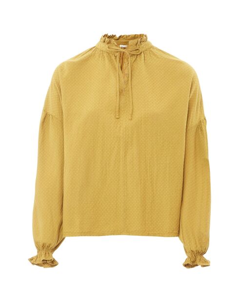Blouse en Coton Bio Olivia olive