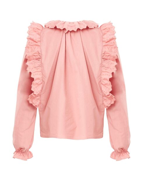 Blouse en Coton Bio Manon rose