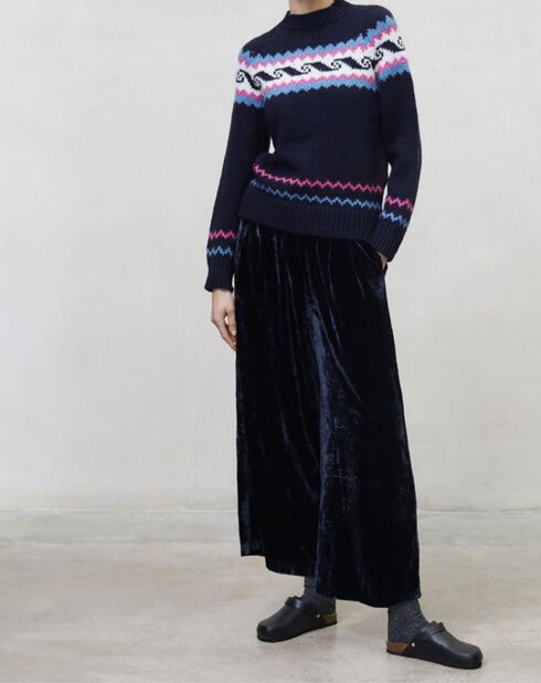 Pull Andy bleu marine