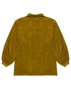 Chemise en Velours Texturé ocre