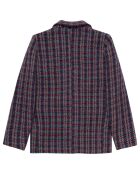 Veste en Laine mélangée Blazer rose/bleu