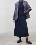 Veste en Laine mélangée Blazer rose/bleu