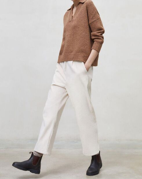 Pantalon Cameron écru
