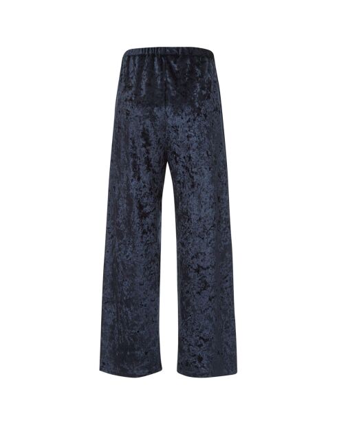 Pantalon en Velours bleu marine