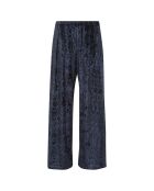 Pantalon en Velours bleu marine