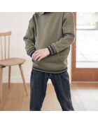 Sweat à Capuche Loulou vert