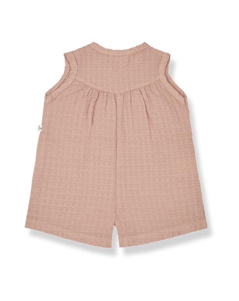 Combinaison courte Larissa rose