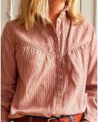 Blouse à Carreaux Vegas rose