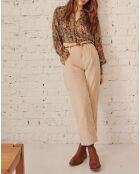 Blouse 100% Soie Naomie sauge