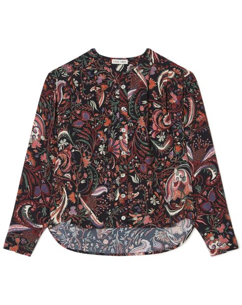 Anthrazitgraue Bluse Berna