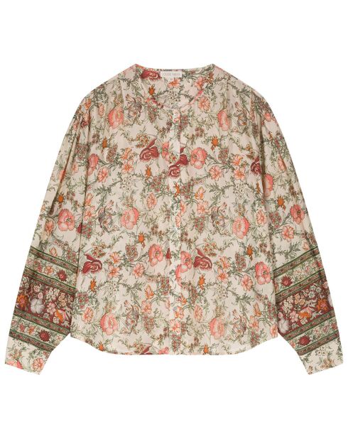 Blouse Berna écru/multicolore