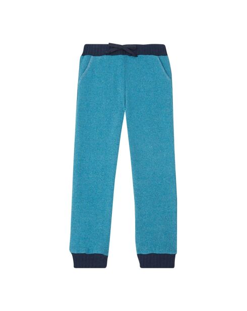 Pantalon Maille bleu