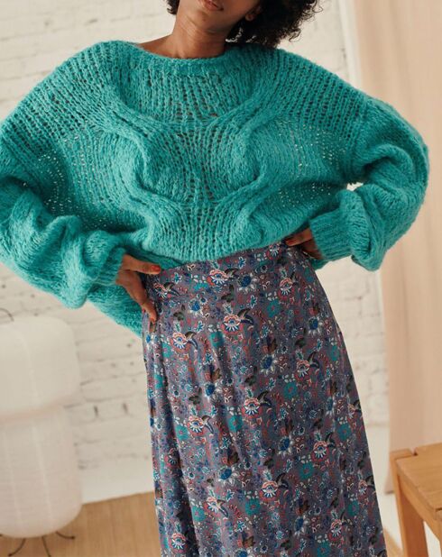 Jupe Isabella bleue