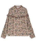 Blouse Camiliana écru/multicolore
