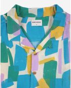 Chemisette en Coton Responsable multicolore