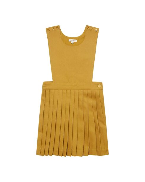 Abito 100% lana Jupiter Apron Giallo senape