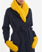 Echarpe Matelassée jaune