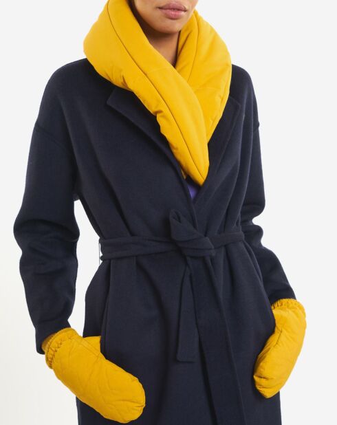 Echarpe Matelassée jaune