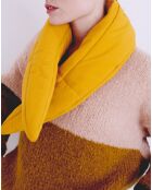 Echarpe Matelassée jaune