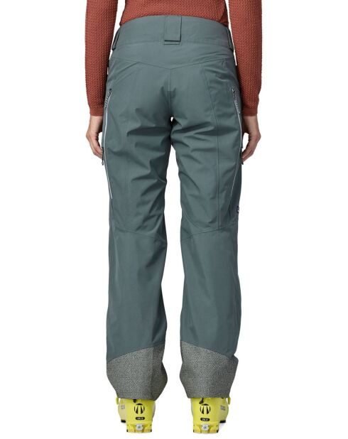 Grün-graue Gore-Tex Storm Skihose