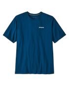 T-Shirt P-6 Mission en Coton Bio bleu lagune