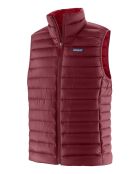 Doudoune Matelassée Sans Manches Down Recyclée rouge cerise