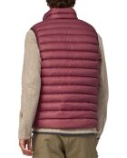 Doudoune Matelassée Sans Manches Down Recyclée rouge cerise